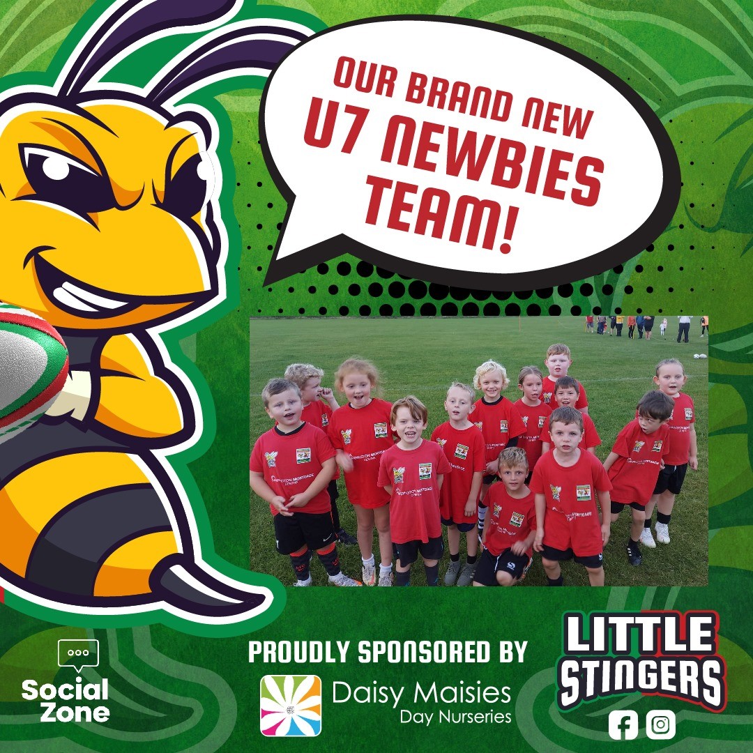 You might have noticed a lack of Red T-Shirts this morning at training?🤷‍♂️

Thats because tomorrow the Little Stingers Reds start their Rugby League journey with their first match as the U7 Newbies away at Burtonwood! 🐝🏉

Everybody at Little Stingers are so proud of each and every kid in the team and I'm sure you'll joining us in wishing them "Good Luck" for tomorrow! 👏

Proudly sponsored by @WarringtonMortgageCentre

#GoodLuckU7Newbies #LittleStingers #haltonfarnworthhornets #oneclub #onevision