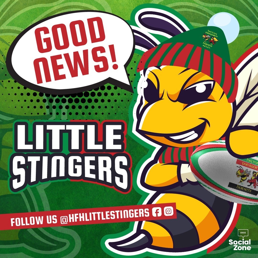 Only one more sleep to go, until another busy training session! Who's excited?... we are! 👏

More good news we've decided to carry the Saturday morning sessions on until the 23rd of October as we're all enjoying it so much. 🏉🐝🏉🐝🏉🐝🏉🐝🏉🐝

#LittleStingers #haltonfarnworthhornets #oneclub #OneVision