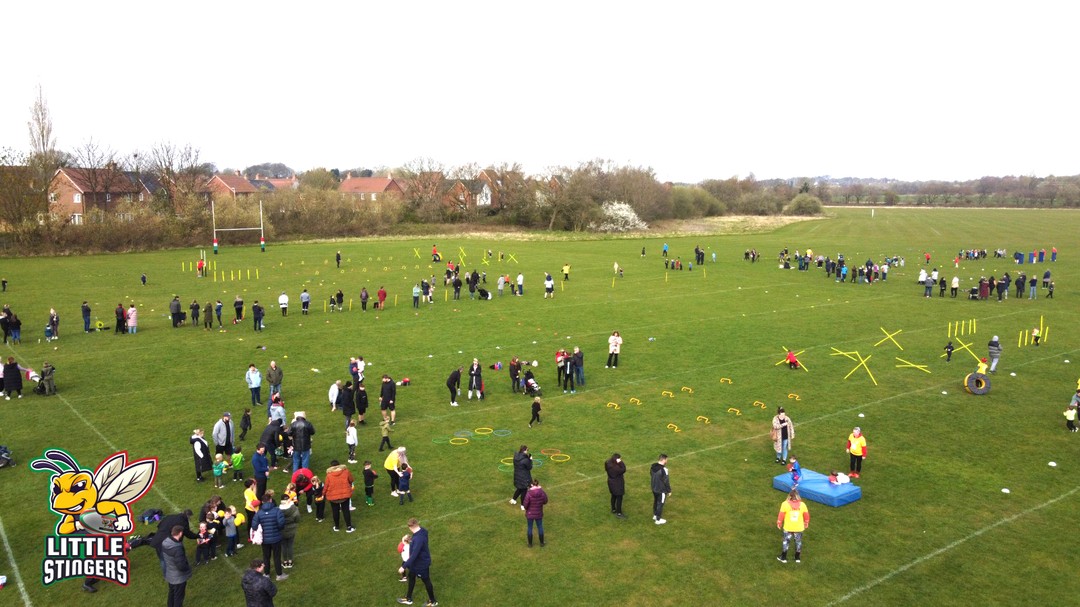 Well what a way to start our brand new Little Stingers season! It was a fantastic morning with over 130 children having a ball up at Wilmere Lane.

Thanks to everyone for turning up and making it special as always hope the children had a good time.

Thanks to all our wonderful coaches who give up there time to make it happen.

Keep checking our Facebook and Instagram pages for more photos!

Thanks everyone 🙌🏻
🐝🏉🐝🏉🐝🏉🐝🏉